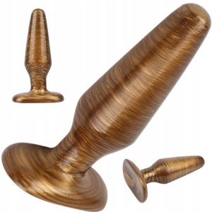 Super Dildo W Anal Zatyczka Analna 13,7/4cm