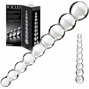 Szklane Dildo Kule W Anal Higiena Max Icicles 22 C