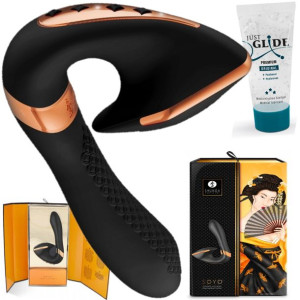Wibrator 3xstym Pochwa Łechtaczka Srom Led Usb Lux