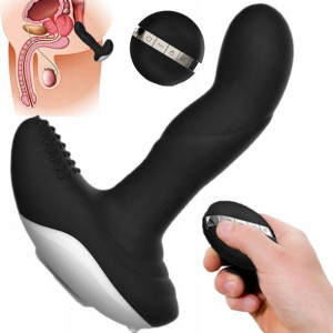 Wibrator Dla Mężczyzn Masażer Prostaty Usb Black 7