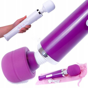Wibrator Magic Wand Mocny Sex Masażer Dla Par Usb