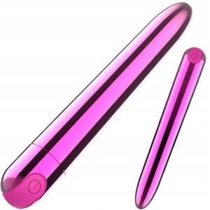 Wibrator Mega Pocisk Do Cipki Usb 10 F Glossy Pink