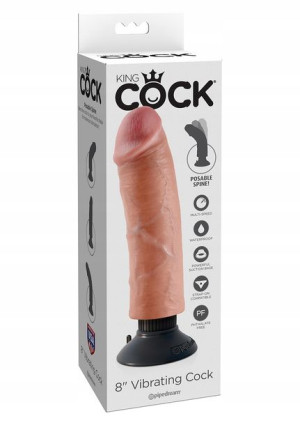 Wibrator Penis Dildo Lux Jak Skóra Bez Jądra 8