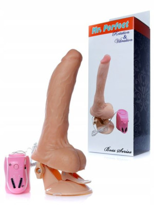 Wibrator Rotacyjny Naturalny Penis 12 Fun. Stabil