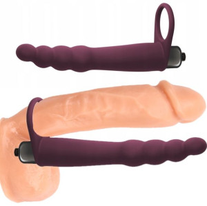 Wibrujące Dildo Na Penisa Do Seksu Analnego Red
