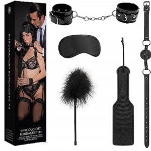 Zestaw Bondage Kajdanki Knebel Packa Jak Grey
