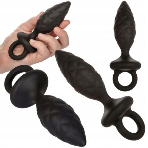 Zestaw Sex Zabawek Analnych Korek Plug Szyszka 3