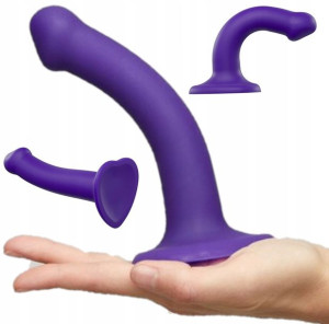 Zginalne Dildo Penis Z Przyssawką Super Lux 17 C S