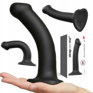 Zginalne Dildo Penis Z Przyssawką Super Lux 18 C M
