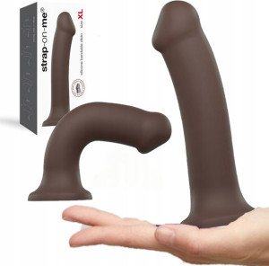 Zginalne Dildo Penis Z Przyssawką Super Lux 20c Xl