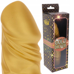 Złoty Wibrator Penis Do Mega Orgazmów P G Sexy 20