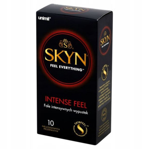 Unimil Skyn Bez Lateksu Box 10 Intense Feel