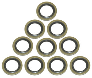 Podkładka Korka Oleju 14x24x1.5mm Z Gumką 10sztuk