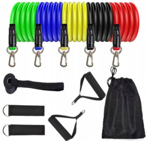 ZESTAW 5 GUM OPOROWYCH do Ćwiczeń Fitness Crossfit