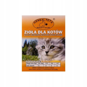 Herbal Pets Zioła Dla Kotów Przeciw Pasożytom