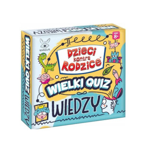Dzieci Kontra Rodzice Wielki Quiz Wiedzy Gra Karty