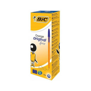 Długopis Atramentowy Bic Orange Niebieski 20szt