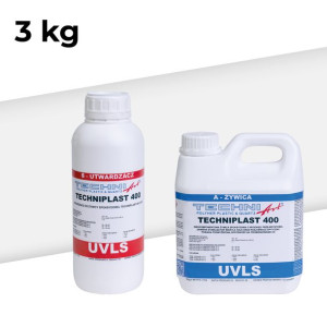 Żywica Epoksydowa Techniplast 400-uvls 3kg Techniart