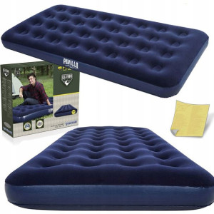 Dmuchany Materac 1-osobowy Welurowy Bestway 67002
