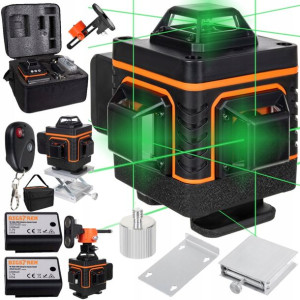 POZIOMICA LASEROWA płaszczyznowa LASER KRZYŻOWY 4D