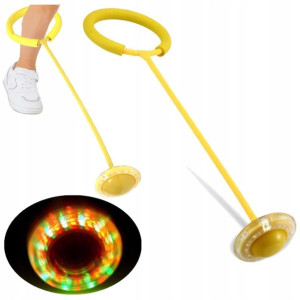 Hula hop na nogę skipper skakanka dla dzieci LED