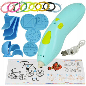 Długopis 3d Pen Drukarka 3d Bezprzewodowa + Wkłady