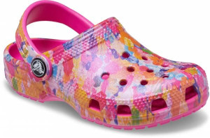 Dziecięce Chodaki Crocs Classic Hyper Real 25-26