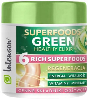 Green Superfood Elixir SPIRULINA CHLORELLA MORINGA