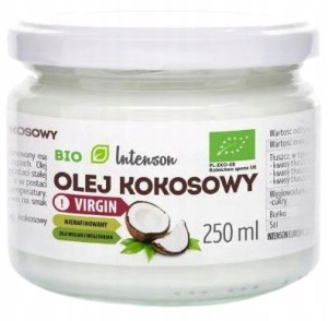 Intenson Olej kokosowy Virgin Bio 250 ml