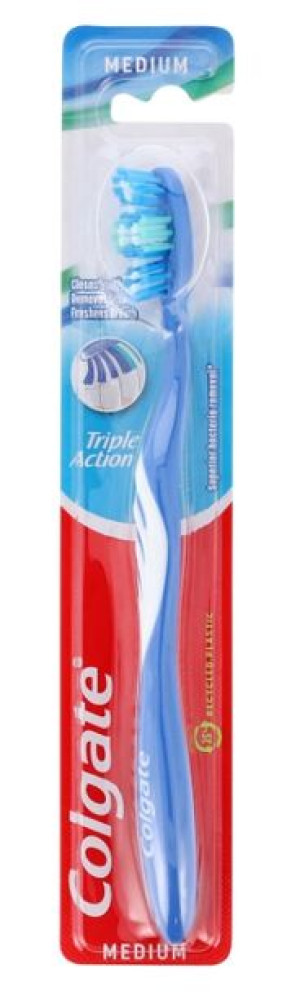(DE) Colgate, Szczoteczka do zębów, Medium, 1 sztuka (PRODUKT Z NIEMIEC)