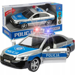 Policja Radiowóz Wóz Policyjny Polski Napis Światł