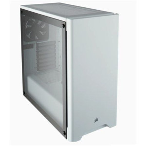 Corsair Computer Case 275r Side Window, White, Atx,power Supply Included No