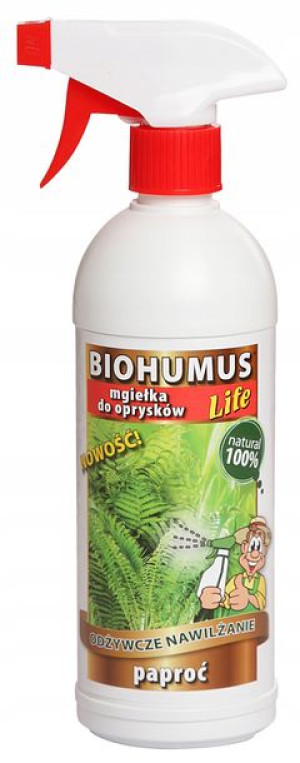 Biohumus Life Mgiełka Paproć 0,5L Do Oprysków