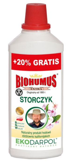 Biohumus Extra Storczyk 1L+20% Nawóz Naturalny Eko