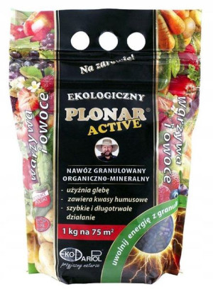 Nawóz Granulowany Warzywa I Owoce Plonar Active1kg
