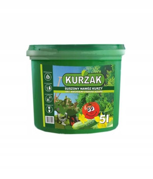 Kurzak Naturalny Suszony Nawóz Kurzy Biovita 5l