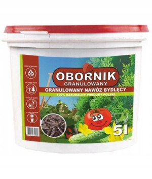 Obornik Naturalny Granulowany Nawóz Bydlęcy 5L
