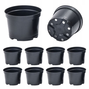 Doniczki Produkcyjne Okrągłe 0,5LCzarn 11cm100 szt
