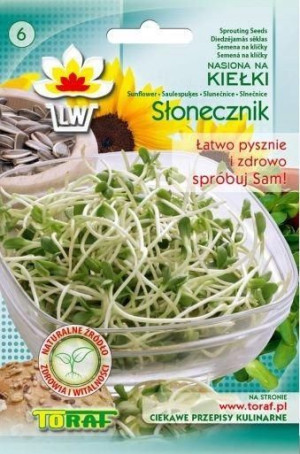 Słonecznik Nasiona Na Kiełki Toraf 20g
