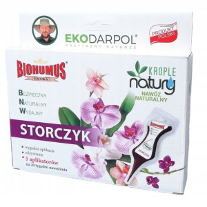 BIOHUMUS Extra Storczyk Nawóz Aplikator 5 szt.
