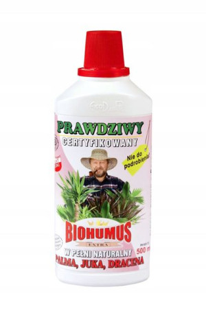 BIOHUMUS Extra Palma Juka Dracena nawóz EKO 0,5L