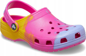 Dziecięce Klapki Chodaki Crocs Classic Ombre 25-26
