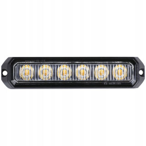 SKYLED Lampa Ostrzegawcza 18W 6 LED Stroboskopowa