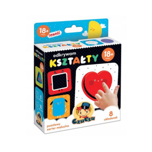 Odkrywam Kształty Puzzle Sorter Czuczu 18m+