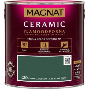 Farba Magnat Ceramic 2,5l C80 Ciemnozielony Malachit