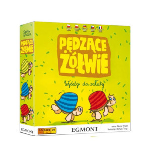 Pędzące Żółwie Gra Rodzinna Planszowa Egmont