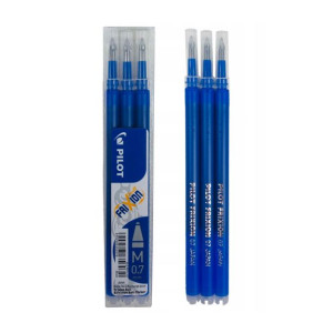 Pilot Frixion Wkłady Wymazywalne 0,7 Mm 3 Sztuki