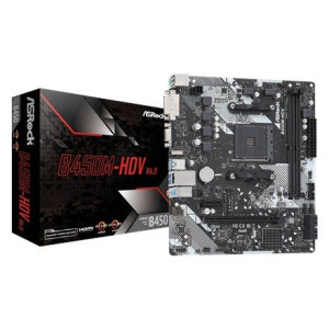 Asrock B450m-hdv R4.0 Rodzina Procesorów Amd, Gniazdo Procesora Am4,