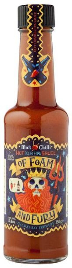 Sos Hot Double IPA Sauce of Foam and Fury 155 g Mic's Chilli - ostry owocow