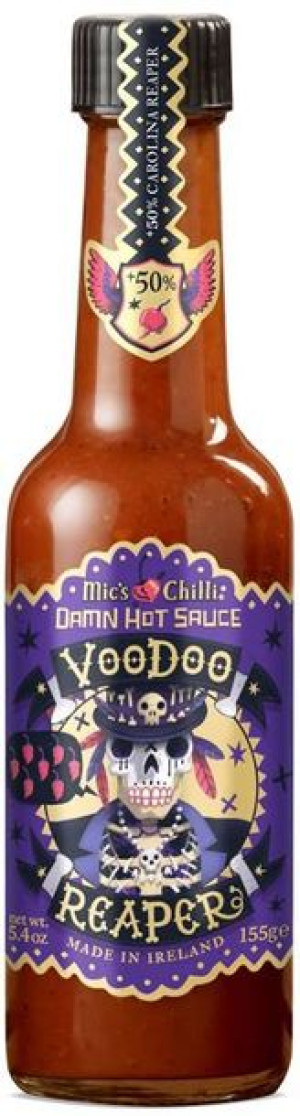 Sos Damn Hot Sauce VooDoo Reaper 155 g Mic's Chilli - papryczka Carolina Re